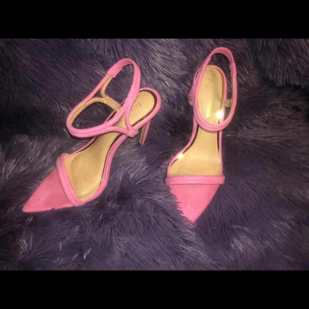 Fashion Nova Pink Heels